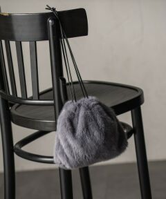 MAYSON GREY / メイソングレイ その他小物 | 【WEB限定】フェイクファー巾着バッグ