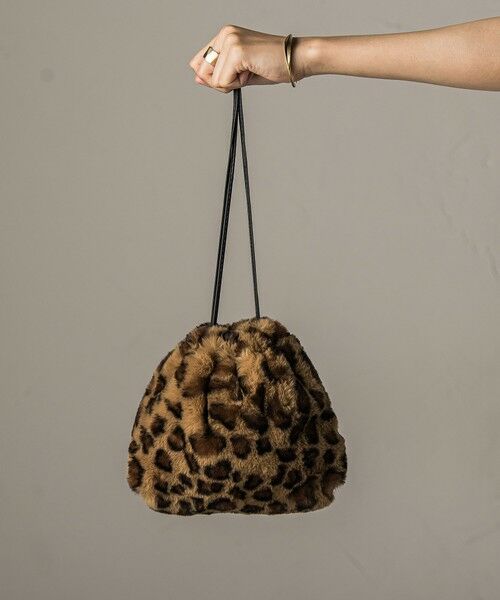 MAYSON GREY / メイソングレイ その他小物 | 【WEB限定】フェイクファー巾着バッグ | 詳細4