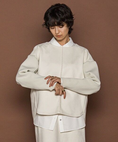 MAYSON GREY / メイソングレイ ロング・マキシ丈ワンピース | スウェード×ニットスカートセットアップ≪手洗い可能≫ | 詳細2