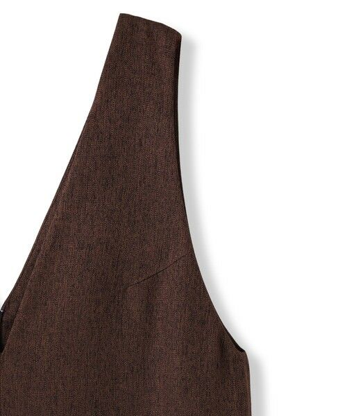 MAYSON GREY / メイソングレイ ロング・マキシ丈ワンピース | ライトツイードジャンパードレス≪手洗い可能≫ | 詳細9