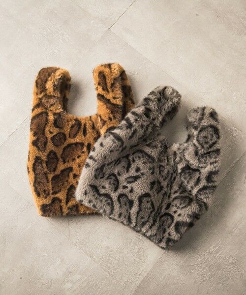 MAYSON GREY / メイソングレイ その他小物 | ミンク風エコファーショッパートートバッグ | 詳細1