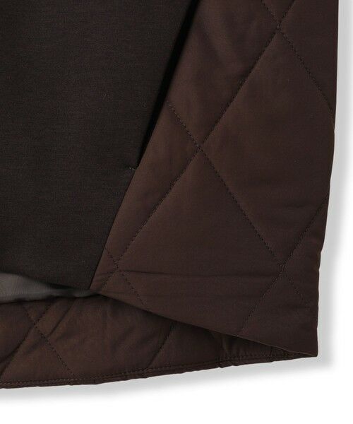 MAYSON GREY / メイソングレイ テーラードジャケット | ダンボール×キルティングミドルノーカラーブルゾン | 詳細26