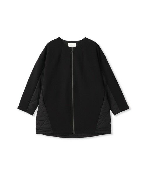MAYSON GREY / メイソングレイ テーラードジャケット | ダンボール×キルティングロングノーカラーブルゾン | 詳細8