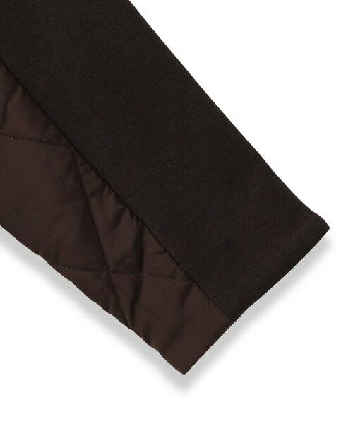 MAYSON GREY / メイソングレイ テーラードジャケット | ダンボール×キルティングロングノーカラーブルゾン | 詳細21