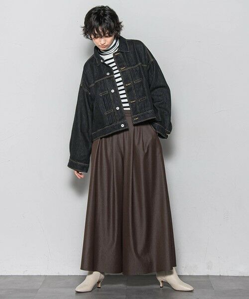 MAYSON GREY / メイソングレイ テーラードジャケット | 【WEB限定】デニムクロップドジャケット≪洗濯機で洗える≫ | 詳細9