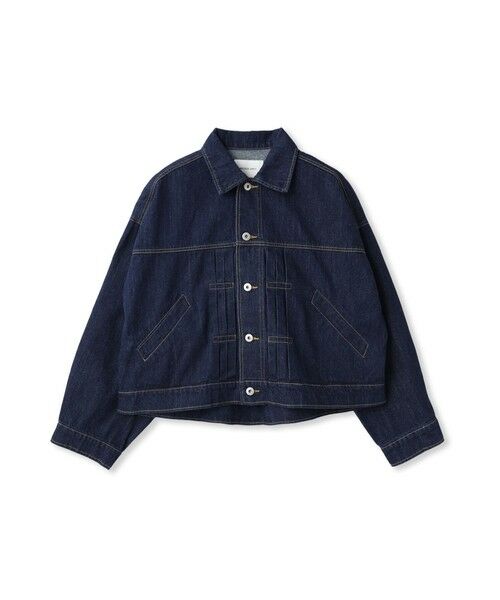 MAYSON GREY / メイソングレイ テーラードジャケット | 【WEB限定】デニムクロップドジャケット≪洗濯機で洗える≫ | 詳細22