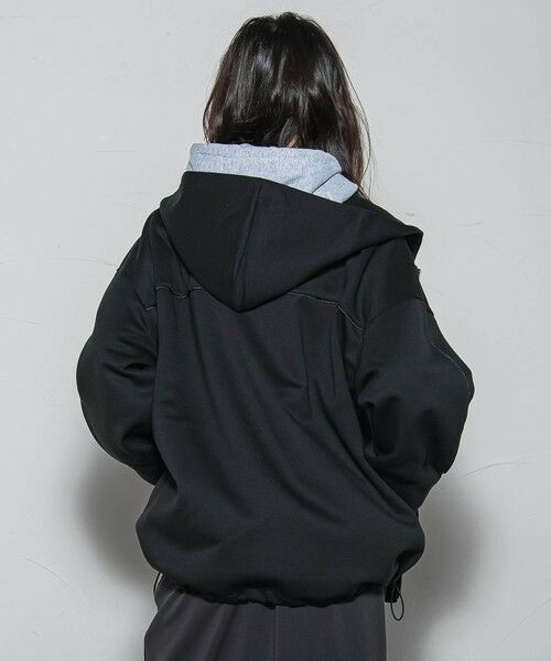 MAYSON GREY / メイソングレイ テーラードジャケット | 【WEB限定】フードジップダンボールパーカー≪手洗い可能≫ | 詳細3