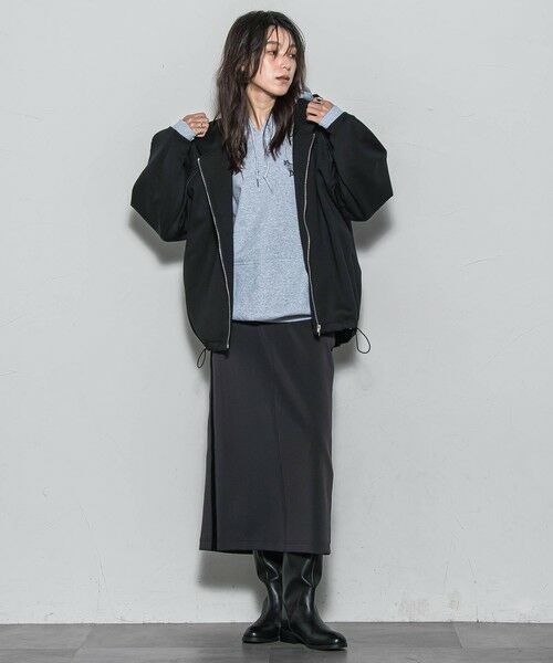 MAYSON GREY / メイソングレイ テーラードジャケット | 【WEB限定】フードジップダンボールパーカー≪手洗い可能≫ | 詳細4