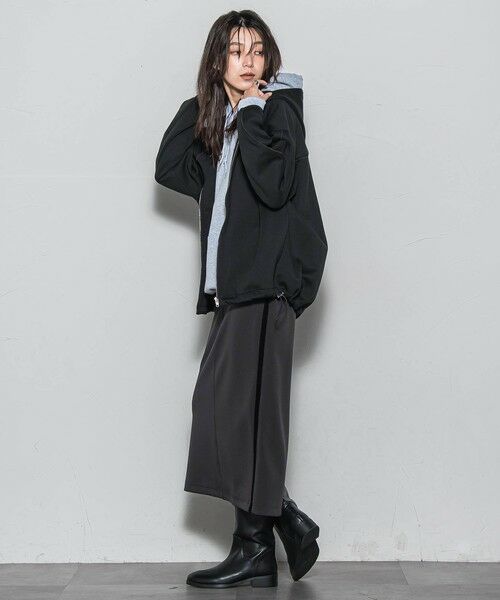 MAYSON GREY / メイソングレイ テーラードジャケット | 【WEB限定】フードジップダンボールパーカー≪手洗い可能≫ | 詳細5