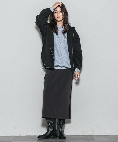 MAYSON GREY / メイソングレイ テーラードジャケット | 【WEB限定】フードジップダンボールパーカー≪手洗い可能≫ | 詳細7