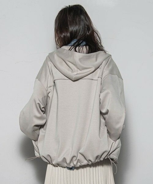 MAYSON GREY / メイソングレイ テーラードジャケット | 【WEB限定】フードジップダンボールパーカー≪手洗い可能≫ | 詳細9