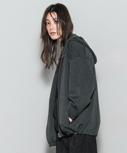 MAYSON GREY / メイソングレイ テーラードジャケット | 【WEB限定】フードジップダンボールパーカー≪手洗い可能≫ | 詳細27
