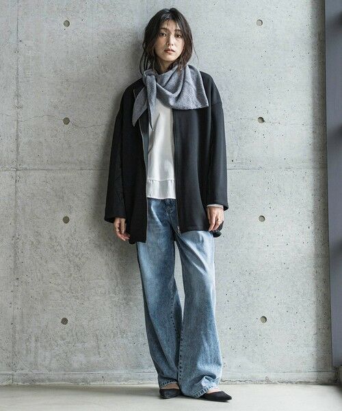 MAYSON GREY / メイソングレイ カットソー | ポンチローマラウンドヘム裾ドッキングプルオーバー≪洗濯機で洗える≫ | 詳細7