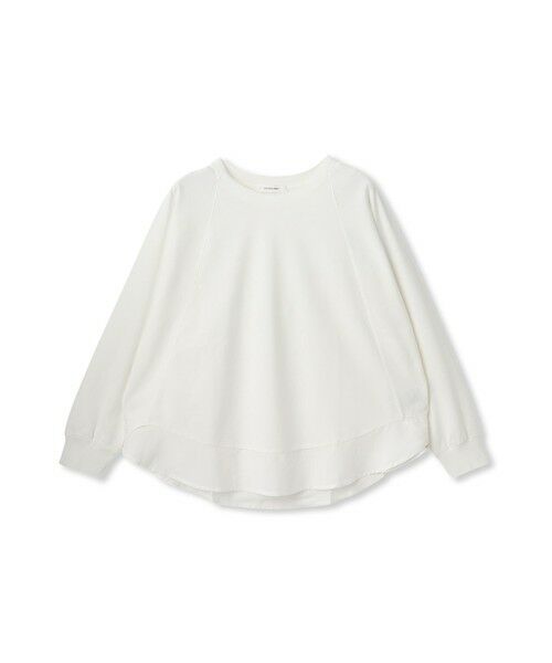 MAYSON GREY / メイソングレイ カットソー | ポンチローマラウンドヘム裾ドッキングプルオーバー≪洗濯機で洗える≫ | 詳細8