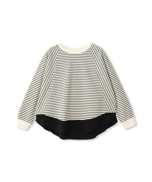 MAYSON GREY / メイソングレイ カットソー | ポンチローマラウンドヘム裾ドッキングプルオーバー≪洗濯機で洗える≫ | 詳細25