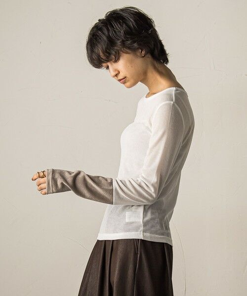 MAYSON GREY / メイソングレイ カットソー | ラメカフスインナー≪洗濯機で洗える≫ | 詳細1