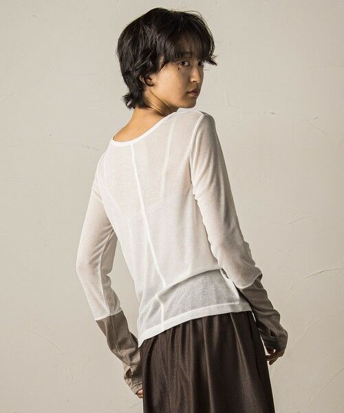 MAYSON GREY / メイソングレイ カットソー | ラメカフスインナー≪洗濯機で洗える≫ | 詳細2