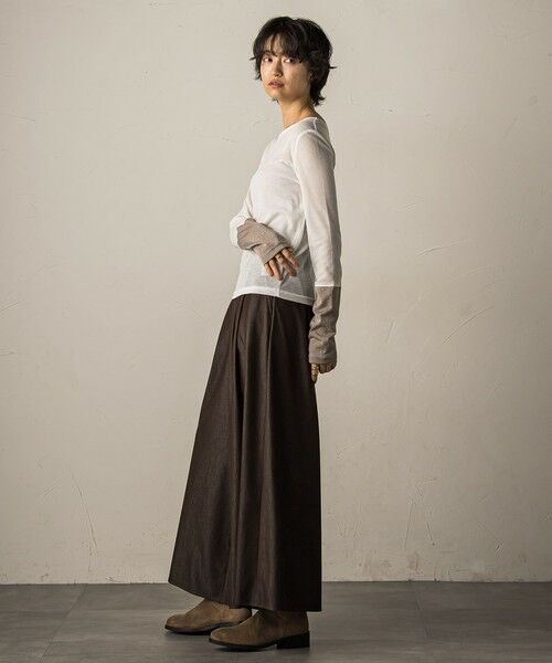 MAYSON GREY / メイソングレイ カットソー | ラメカフスインナー≪洗濯機で洗える≫ | 詳細5