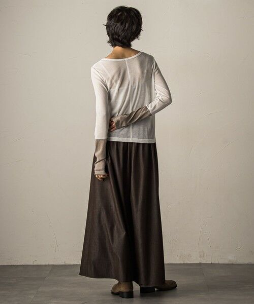 MAYSON GREY / メイソングレイ カットソー | ラメカフスインナー≪洗濯機で洗える≫ | 詳細6