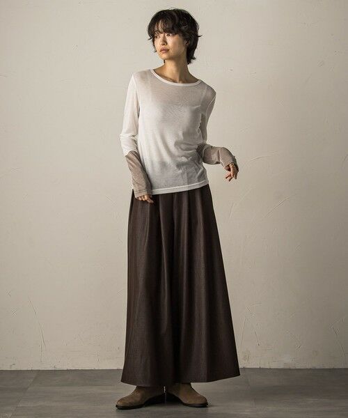 MAYSON GREY / メイソングレイ カットソー | ラメカフスインナー≪洗濯機で洗える≫ | 詳細7