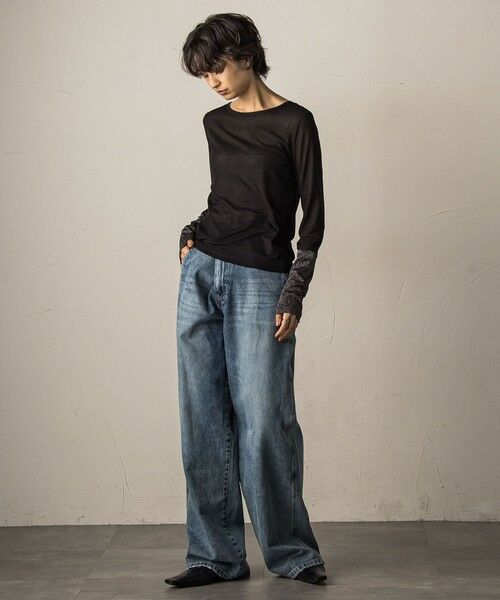 MAYSON GREY / メイソングレイ カットソー | ラメカフスインナー≪洗濯機で洗える≫ | 詳細16