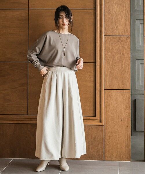 MAYSON GREY / メイソングレイ カットソー | 【ゆるっと上品】私に似合うトップス≪手洗い可能≫ | 詳細20