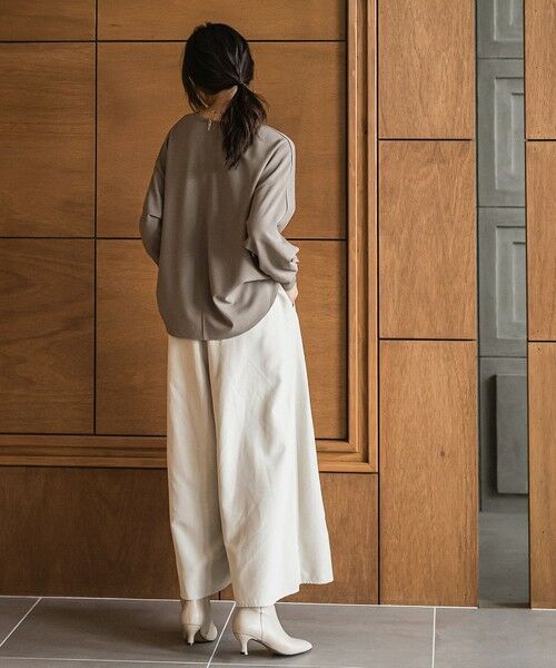 MAYSON GREY / メイソングレイ カットソー | 【ゆるっと上品】私に似合うトップス≪手洗い可能≫ | 詳細21