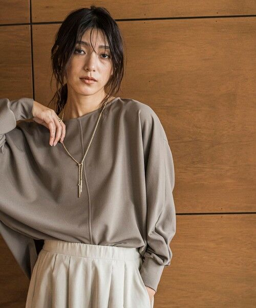 MAYSON GREY / メイソングレイ カットソー | 【ゆるっと上品】私に似合うトップス≪手洗い可能≫ | 詳細18