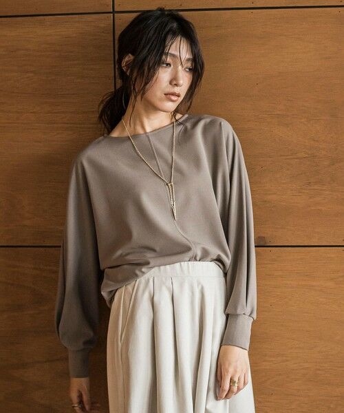 MAYSON GREY / メイソングレイ カットソー | 【ゆるっと上品】私に似合うトップス≪手洗い可能≫ | 詳細19