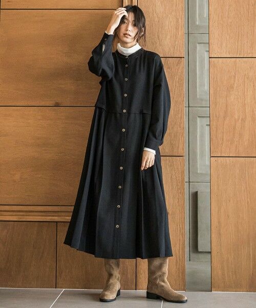 MAYSON GREY / メイソングレイ カットソー | 【新色追加】メランジリブタートルネックプルオーバー≪手洗い可能≫ | 詳細9