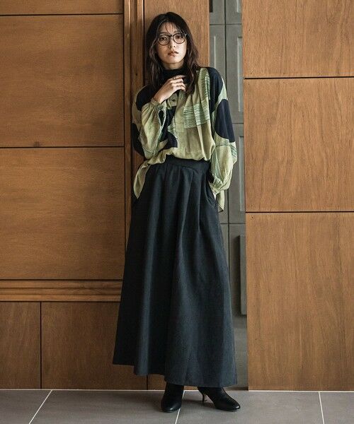 MAYSON GREY / メイソングレイ カットソー | 【新色追加】メランジリブタートルネックプルオーバー≪手洗い可能≫ | 詳細19