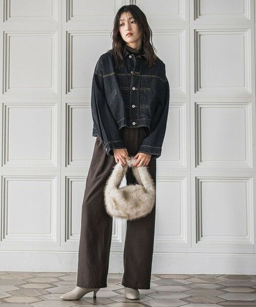 MAYSON GREY / メイソングレイ カットソー | 【新色追加】メランジリブタートルネックプルオーバー≪手洗い可能≫ | 詳細26