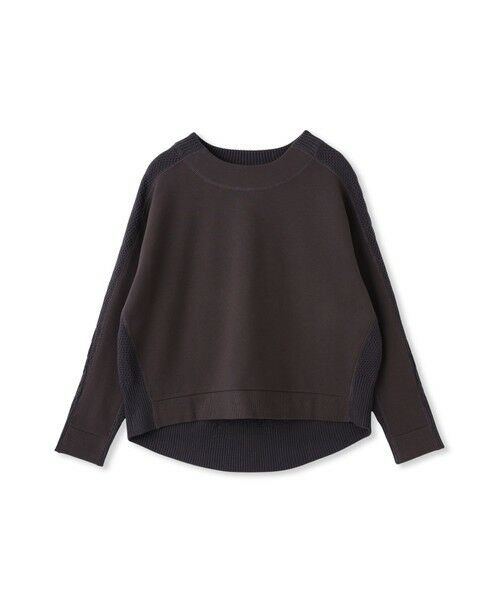 MAYSON GREY / メイソングレイ カットソー | 【WEB限定】裏毛×ニット前後ドッキングプルオーバー≪手洗い可能≫ | 詳細16