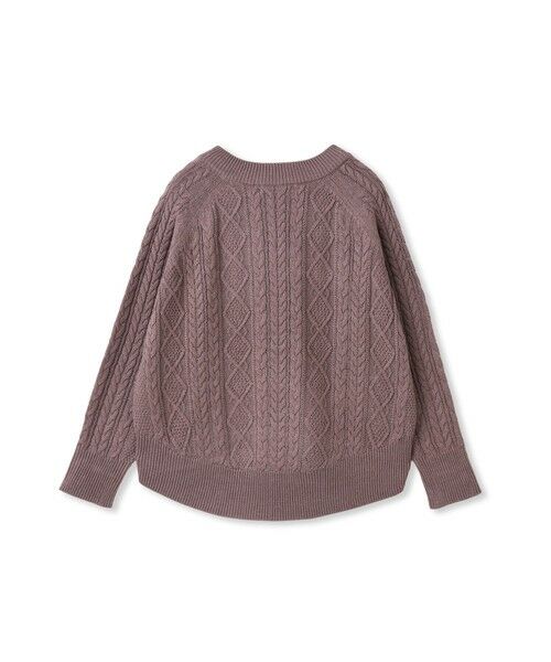 MAYSON GREY / メイソングレイ カットソー | 【WEB限定】裏毛×ニット前後ドッキングプルオーバー≪手洗い可能≫ | 詳細19