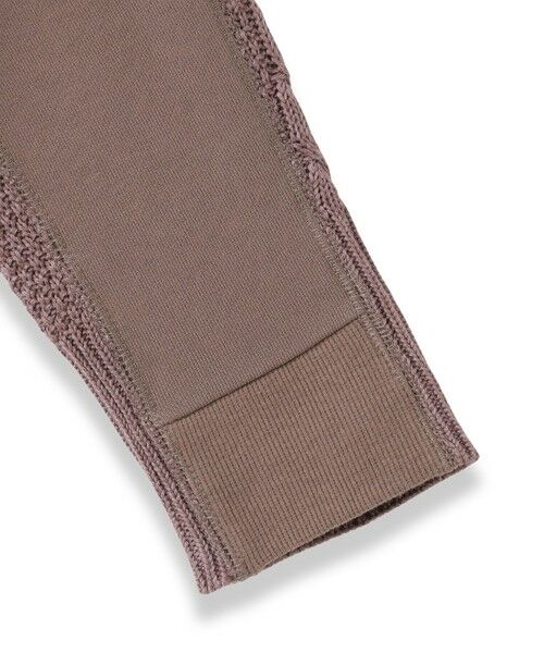 MAYSON GREY / メイソングレイ カットソー | 【WEB限定】裏毛×ニット前後ドッキングプルオーバー≪手洗い可能≫ | 詳細21