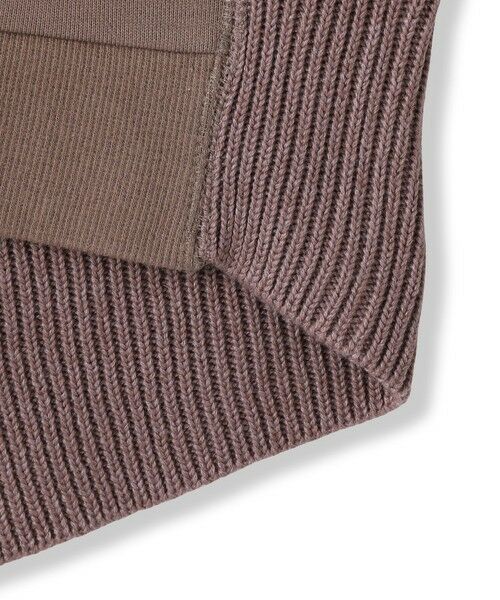 MAYSON GREY / メイソングレイ カットソー | 【WEB限定】裏毛×ニット前後ドッキングプルオーバー≪手洗い可能≫ | 詳細22
