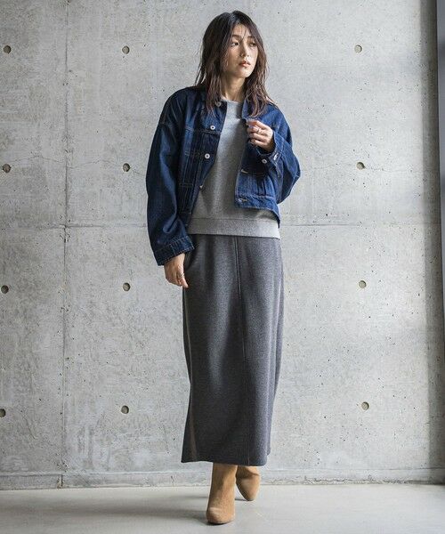 MAYSON GREY / メイソングレイ カットソー | 【WEB限定】裏毛×ニット前後ドッキングプルオーバー≪手洗い可能≫ | 詳細30