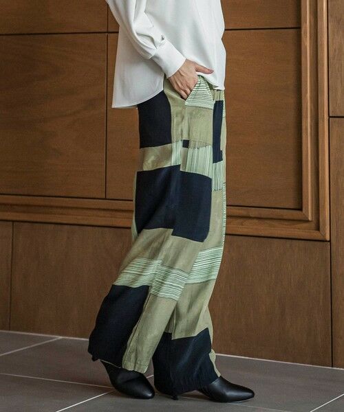 MAYSON GREY / メイソングレイ その他パンツ | IPEKER幾何柄イージーワイドパンツ≪手洗い可能≫ | 詳細2