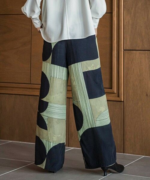 MAYSON GREY / メイソングレイ その他パンツ | IPEKER幾何柄イージーワイドパンツ≪手洗い可能≫ | 詳細3