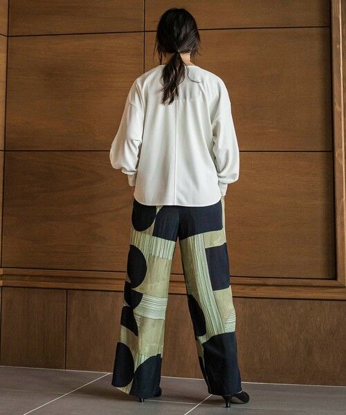MAYSON GREY / メイソングレイ その他パンツ | IPEKER幾何柄イージーワイドパンツ≪手洗い可能≫ | 詳細6