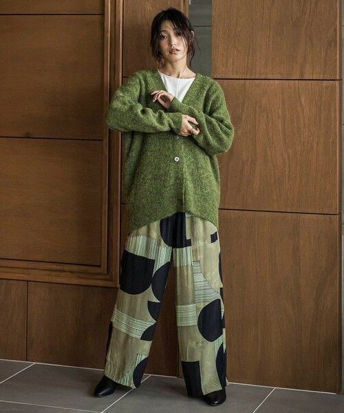 MAYSON GREY / メイソングレイ その他パンツ | IPEKER幾何柄イージーワイドパンツ≪手洗い可能≫ | 詳細9