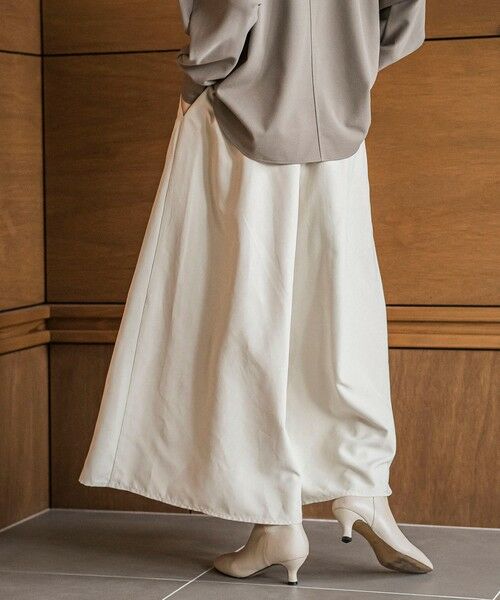 MAYSON GREY / メイソングレイ その他パンツ | 【新色追加】【ゆるっと上品】私に似合うキュロットパンツ≪手洗い可能≫ | 詳細2