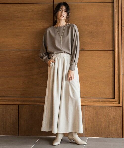 MAYSON GREY / メイソングレイ その他パンツ | 【新色追加】【ゆるっと上品】私に似合うキュロットパンツ≪手洗い可能≫ | 詳細3