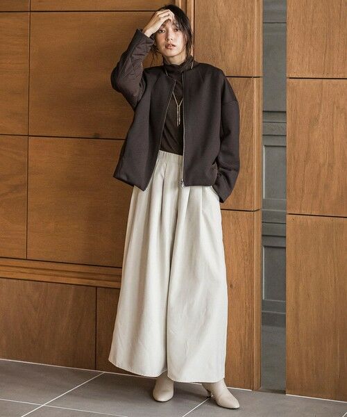 MAYSON GREY / メイソングレイ その他パンツ | 【新色追加】【ゆるっと上品】私に似合うキュロットパンツ≪手洗い可能≫ | 詳細6