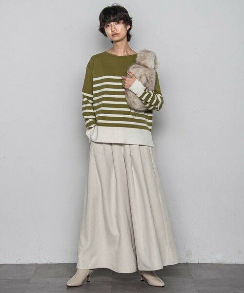 MAYSON GREY / メイソングレイ その他パンツ | 【新色追加】【ゆるっと上品】私に似合うキュロットパンツ≪手洗い可能≫ | 詳細11