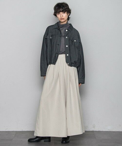 MAYSON GREY / メイソングレイ その他パンツ | 【新色追加】【ゆるっと上品】私に似合うキュロットパンツ≪手洗い可能≫ | 詳細13