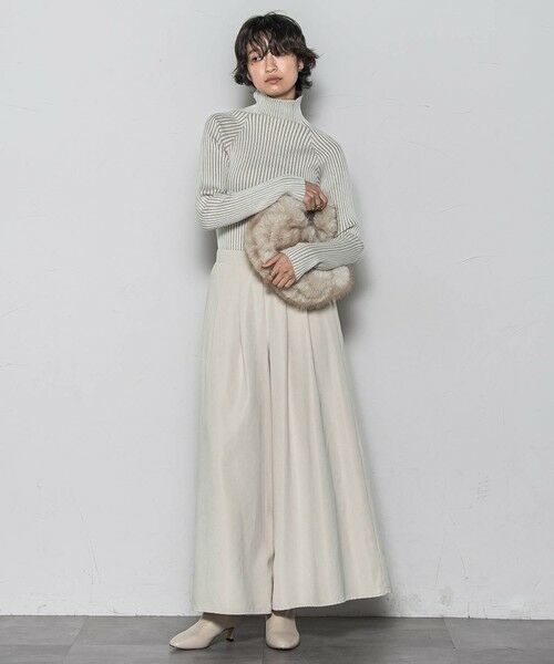 MAYSON GREY / メイソングレイ その他パンツ | 【新色追加】【ゆるっと上品】私に似合うキュロットパンツ≪手洗い可能≫ | 詳細16