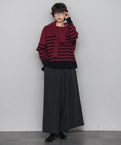 MAYSON GREY / メイソングレイ その他パンツ | 【新色追加】【ゆるっと上品】私に似合うキュロットパンツ≪手洗い可能≫ | 詳細26