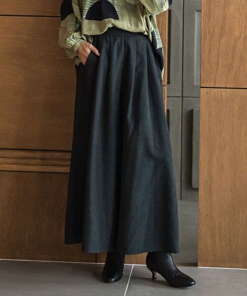 MAYSON GREY/メイソングレイ 【ゆるっと上品】私に似合うキュロットパンツ≪手洗い可能≫ ブラック M MAYSON GREY/メイソングレイ 【ゆるっと上品】私に似合うキュロットパンツ≪手洗い可能≫ ブラック M