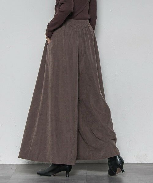 MAYSON GREY / メイソングレイ その他パンツ | 【新色追加】【ゆるっと上品】私に似合うキュロットパンツ≪手洗い可能≫ | 詳細29